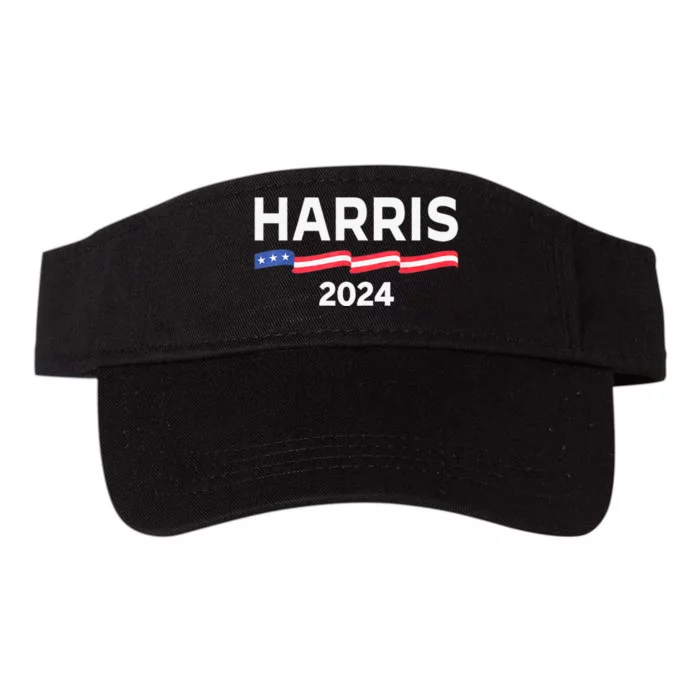 Harriswaltz 2024 Kamala Harris Tim Waltz 2024 Valucap Bio-Washed Visor