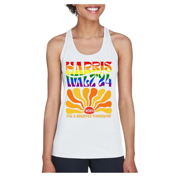 Harriswaltz 2024 Kamalaharris Timwaltz 2024 Women's Racerback Tank