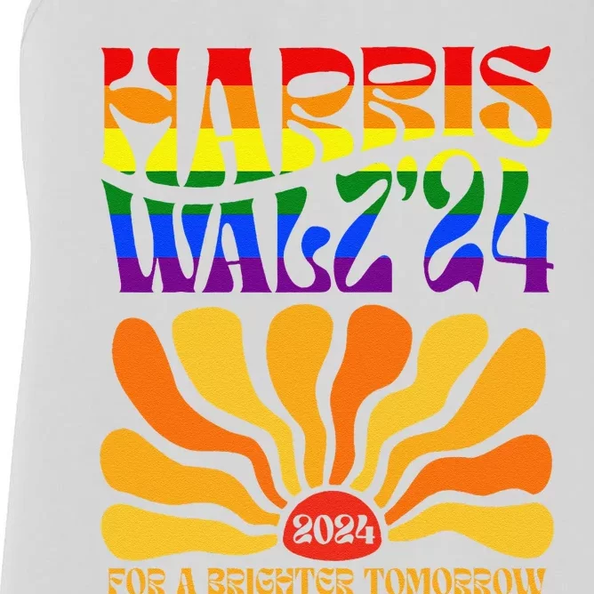 Harriswaltz 2024 Kamalaharris Timwaltz 2024 Women's Racerback Tank