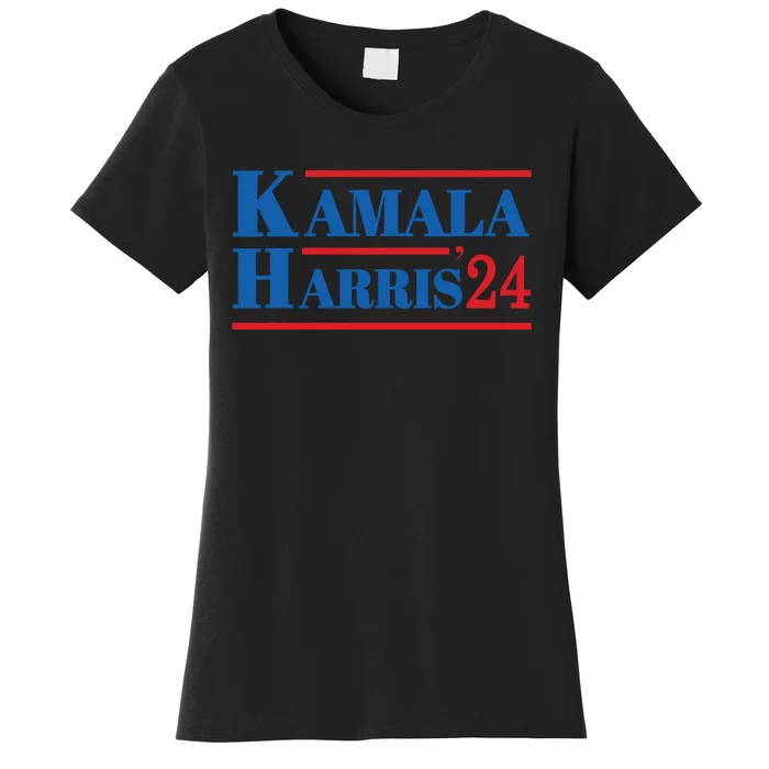 Harris 2024 Kamala Harris 2024 Elections American Flag Women's T-Shirt