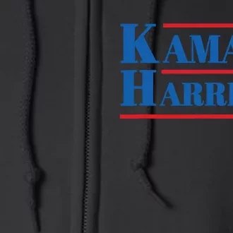 Harris 2024 Kamala Harris 2024 Elections American Flag Full Zip Hoodie