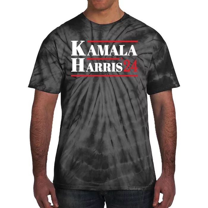 Harris 2024 Kamala Harris 2024 Elections American Flag Tie-Dye T-Shirt