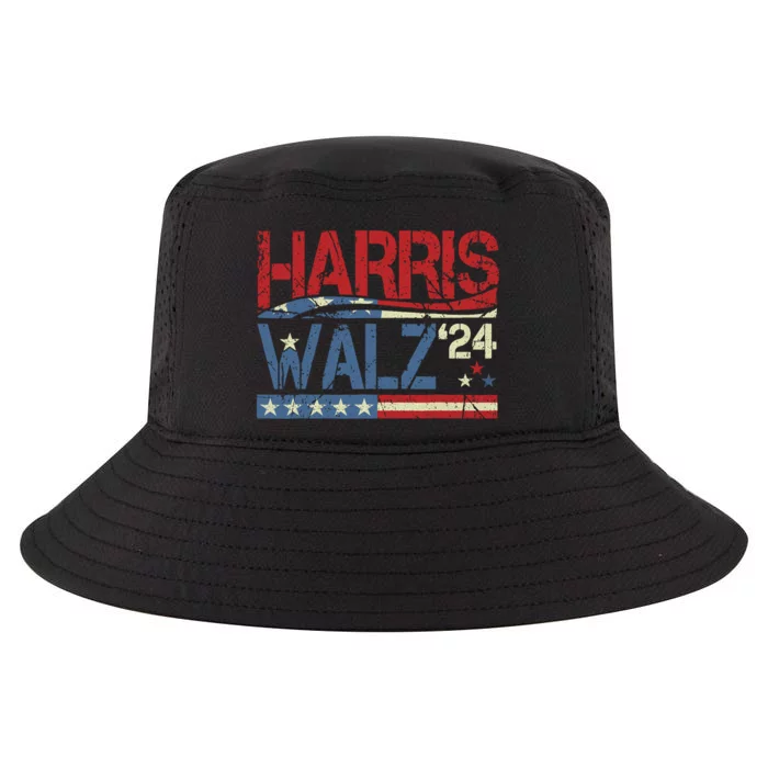 Harriswaltz 2024 Kamalaharris Timwaltz 2024 Cool Comfort Performance Bucket Hat