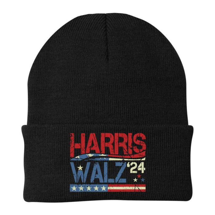 Harriswaltz 2024 Kamalaharris Timwaltz 2024 Knit Cap Winter Beanie