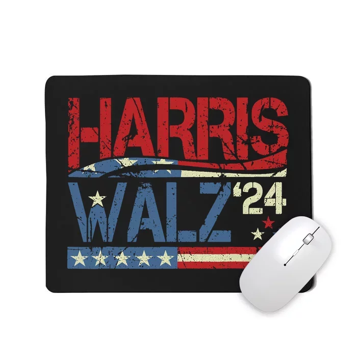 Harriswaltz 2024 Kamalaharris Timwaltz 2024 Mousepad