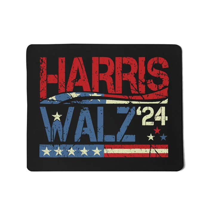 Harriswaltz 2024 Kamalaharris Timwaltz 2024 Mousepad