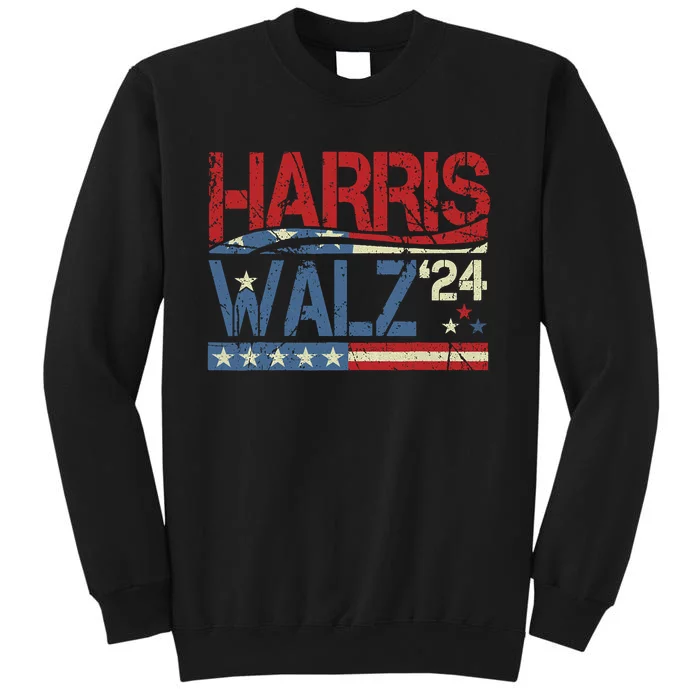 Harriswaltz 2024 Kamalaharris Timwaltz 2024 Tall Sweatshirt