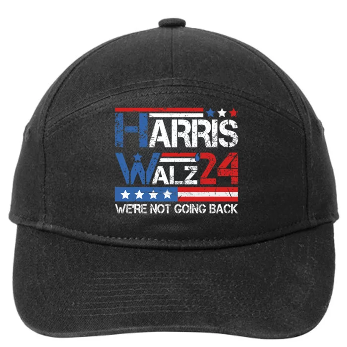 Harriswaltz 2024 Kamalaharris Timwaltz 2024 7-Panel Snapback Hat