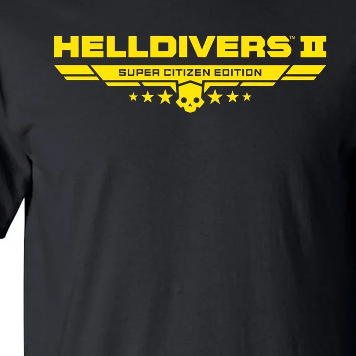 Heldivers 2 Logo Gamer Gift Tall T-Shirt