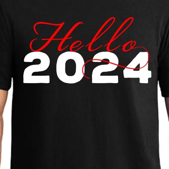 Hello 2024 Minimalist Gift Pajama Set