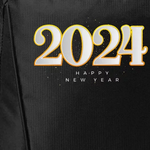 Happy 2024 New Years Eve Party Supplies 2024 Happy New Year City Backpack