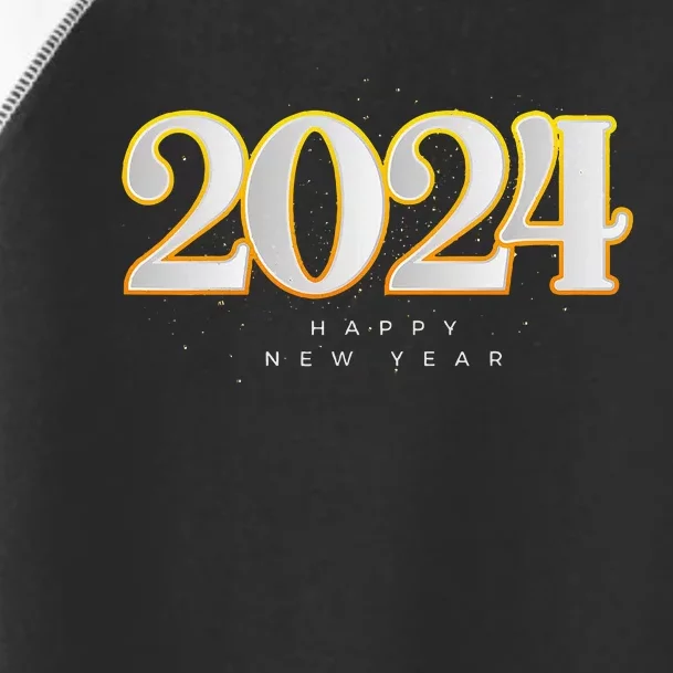 Happy 2024 New Years Eve Party Supplies 2024 Happy New Year Toddler Fine Jersey T-Shirt