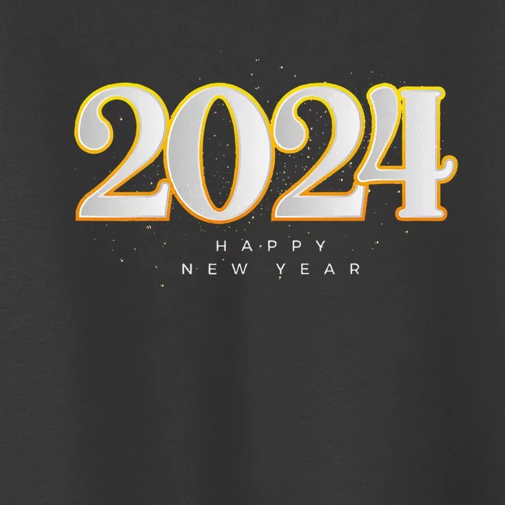 Happy 2024 New Years Eve Party Supplies 2024 Happy New Year Toddler T-Shirt