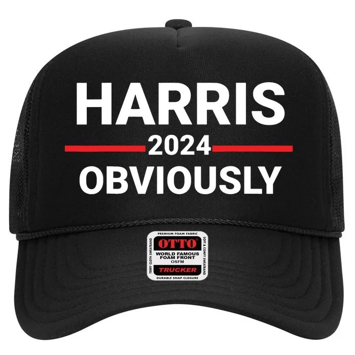 Harris 2024 Obviously High Crown Mesh Trucker Hat