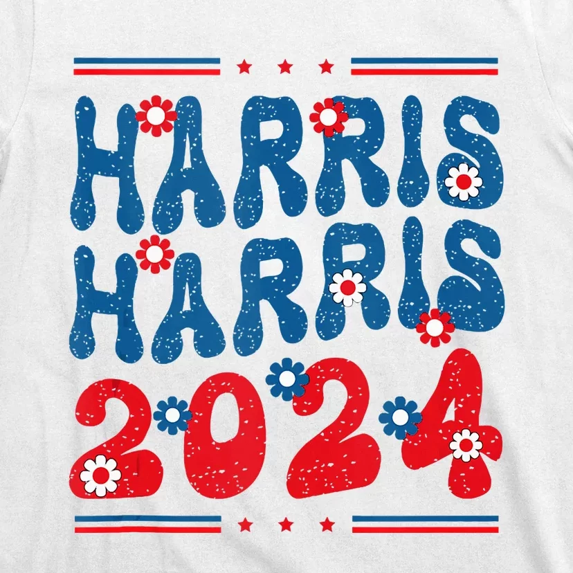 Harris 2024 President 47 America Usa Election Democrats T-Shirt