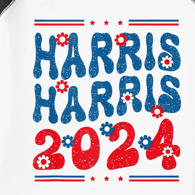 Harris 2024 President 47 America Usa Election Democrats Infant Baby Jersey Bodysuit