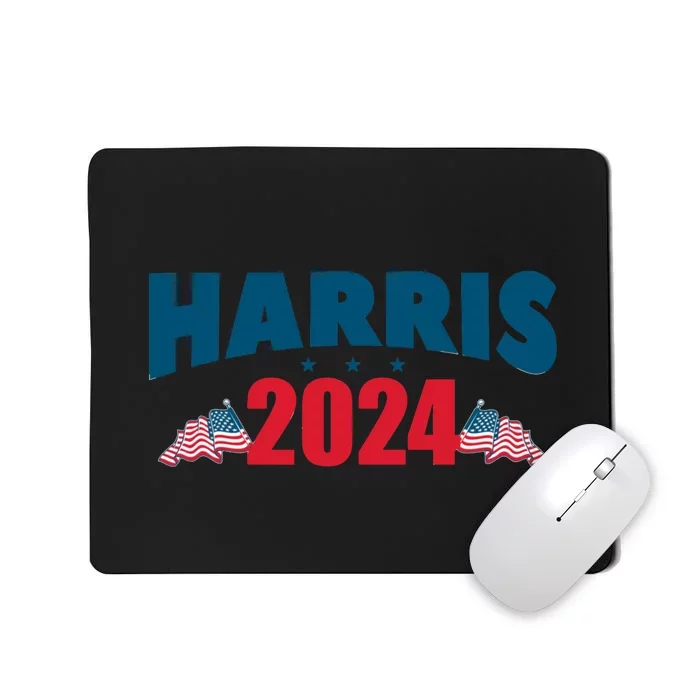 Harris 2024 Patriotic Graphic Mousepad