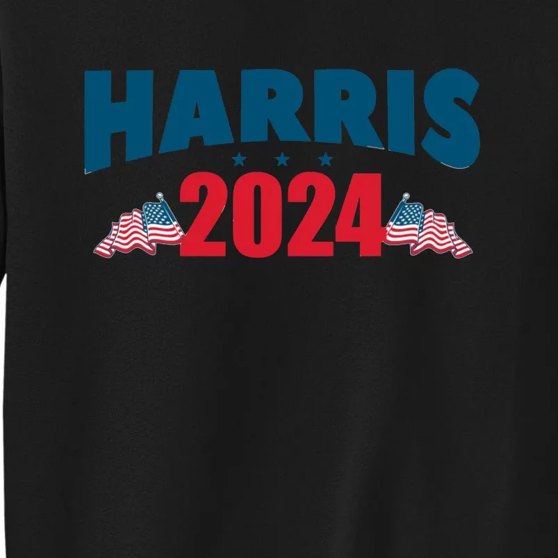 Harris 2024 Patriotic Graphic Tall Sweatshirt