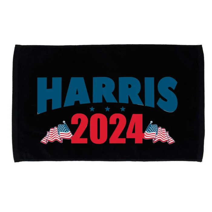 Harris 2024 Patriotic Graphic Microfiber Hand Towel