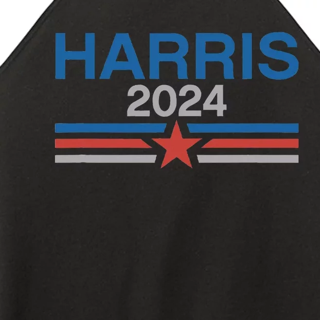 Harris 2024 Star And Stripes Kamala Harris 2024 Women’s Perfect Tri Rocker Tank