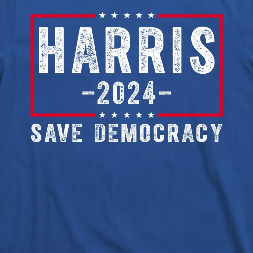 Harris 2024 Save Democracy Election T-Shirt