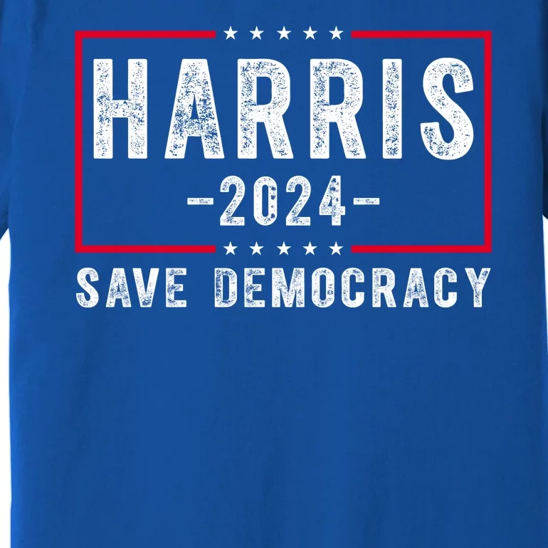 Harris 2024 Save Democracy Election Premium T-Shirt