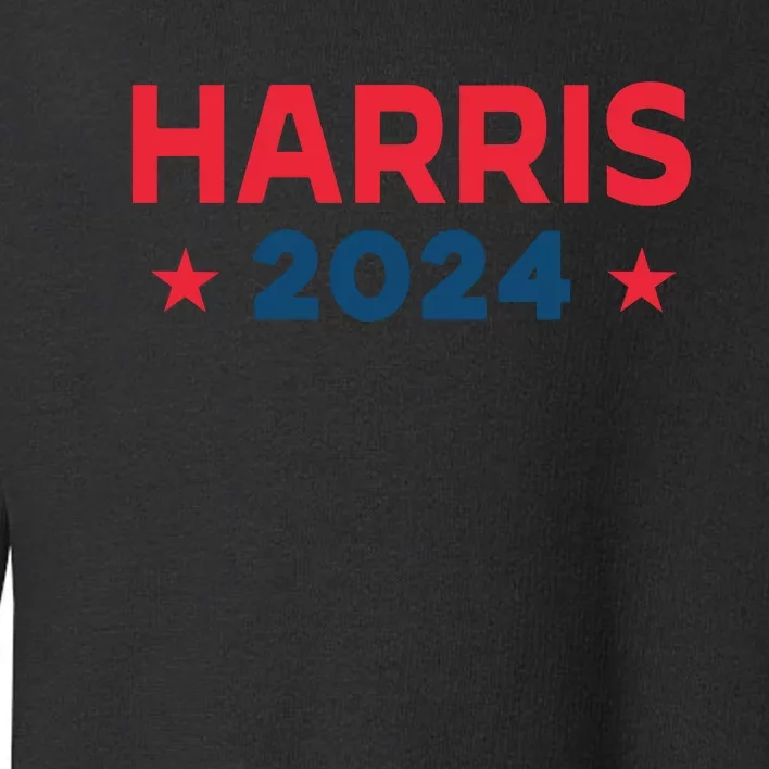 Harris 2024 Supporter Graphic Toddler Sweatshirt