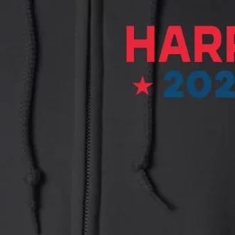 Harris 2024 Supporter Graphic Full Zip Hoodie