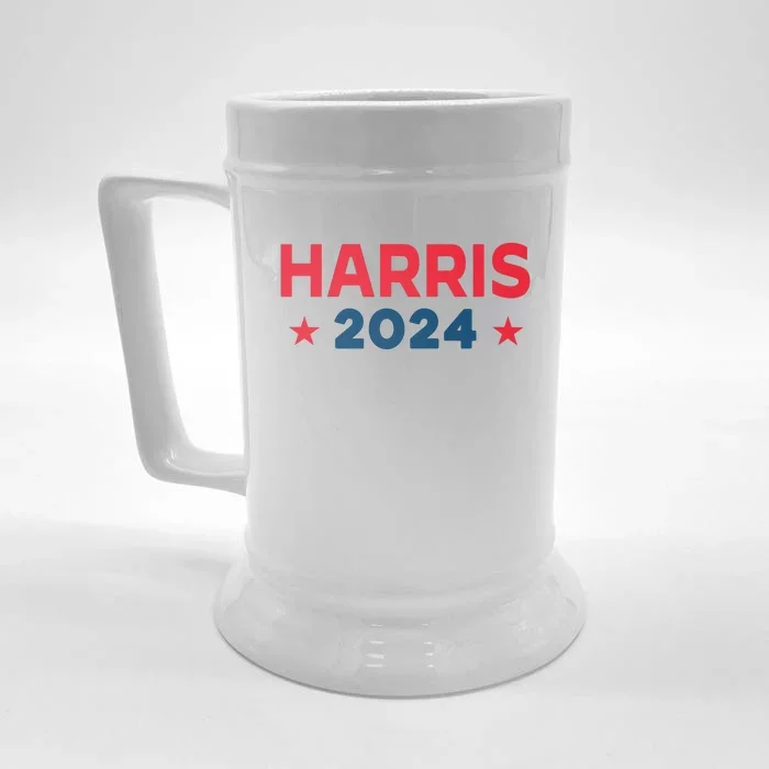 Harris 2024 Supporter Graphic Front & Back Beer Stein