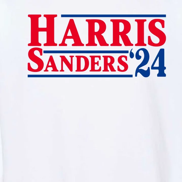 Harris 24 Sanders Harris 2024 President Harris Political Garment-Dyed Sweatshirt