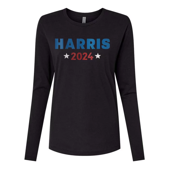 Harriswaltz 2024 Tim Waltz 2024 Womens Cotton Relaxed Long Sleeve T-Shirt