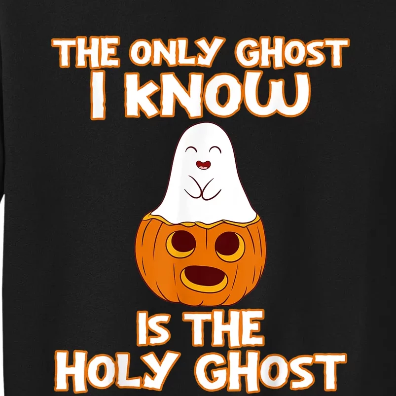 Halloween 2020 The Only Ghost I Know Is The Holy Ghost Sweatshirt