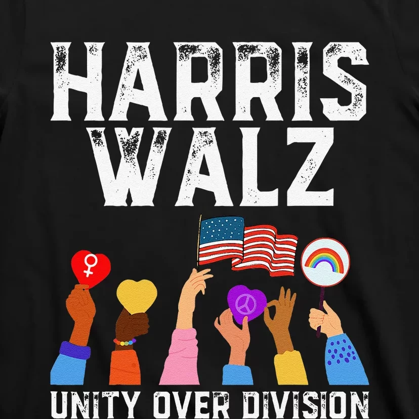 Harriswaltz 2024 Unity Over Division T-Shirt