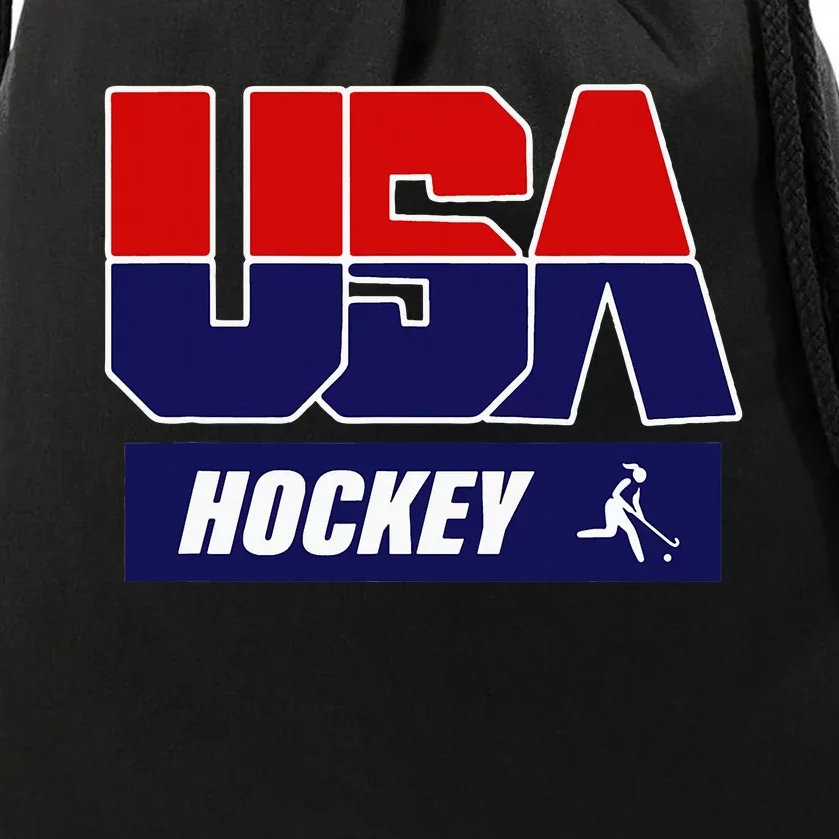 Hockey 2024 Usa Team Drawstring Bag