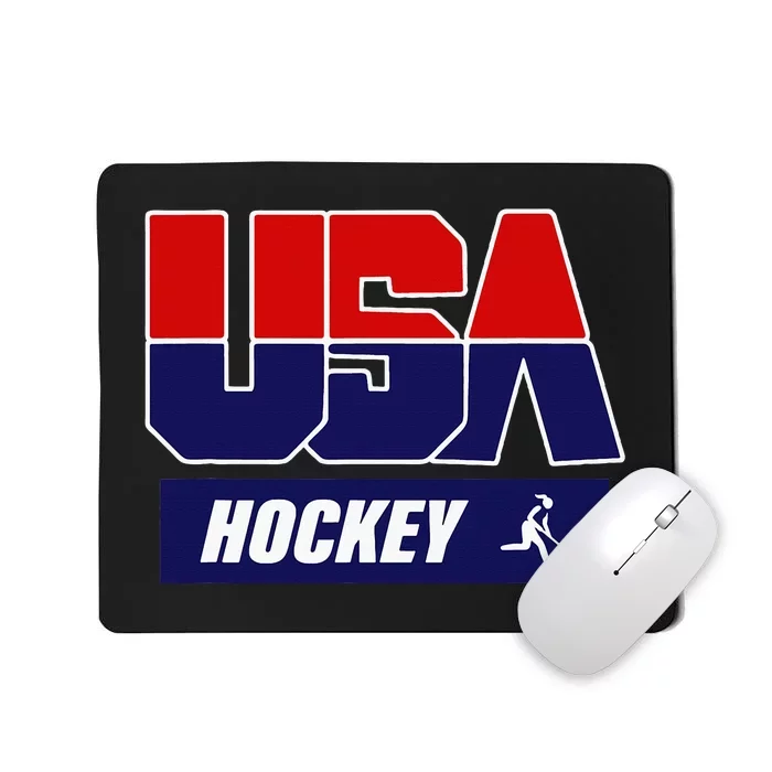 Hockey 2024 Usa Team Mousepad