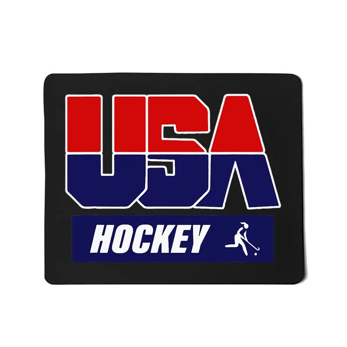 Hockey 2024 Usa Team Mousepad