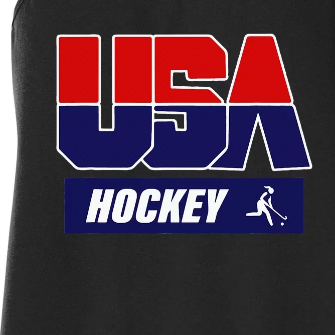 Hockey 2024 Usa Team Women's Racerback Tank