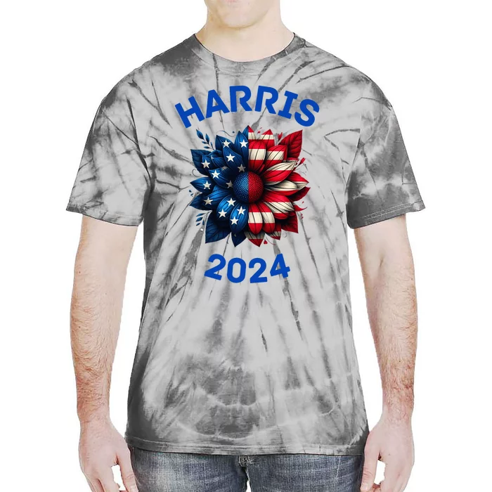 Harris 2024 Vote For Kamala Usa Presidential Election Tie-Dye T-Shirt