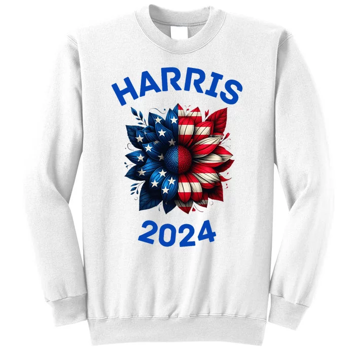 Harris 2024 Vote For Kamala Usa Presidential Election Sweatshirt