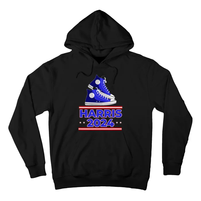 Harris 2024 Vote President Kamala Election Sneakers Meme Gift Hoodie