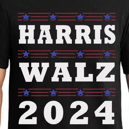 Harris 2024 Voteelect Walz Supporter Campain Election 2024 Pajama Set