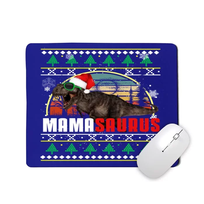 Holiday 365 Christmas Mamasaurus Mom T Rex Dinosaur Ugly Great Gift Mousepad