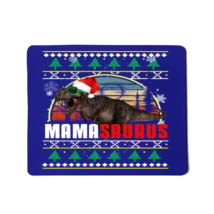 Holiday 365 Christmas Mamasaurus Mom T Rex Dinosaur Ugly Great Gift Mousepad