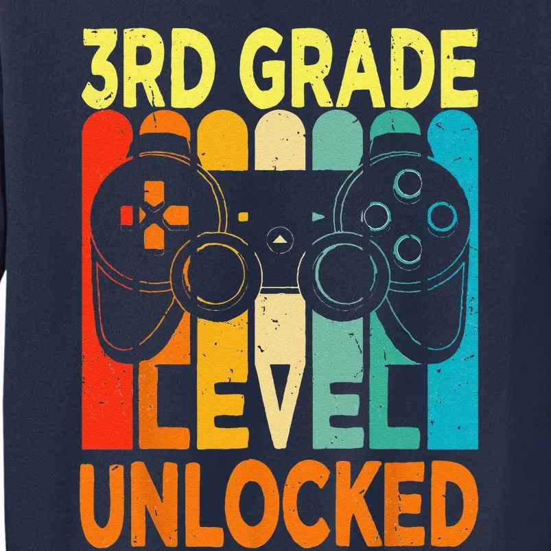 Hello 3rd Grade Level Unlocked Video Game Back To School Sweatshirt