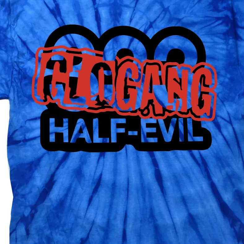 Halfevilco 333 Half Evil G.L.O G.A.N.G Tie-Dye T-Shirt