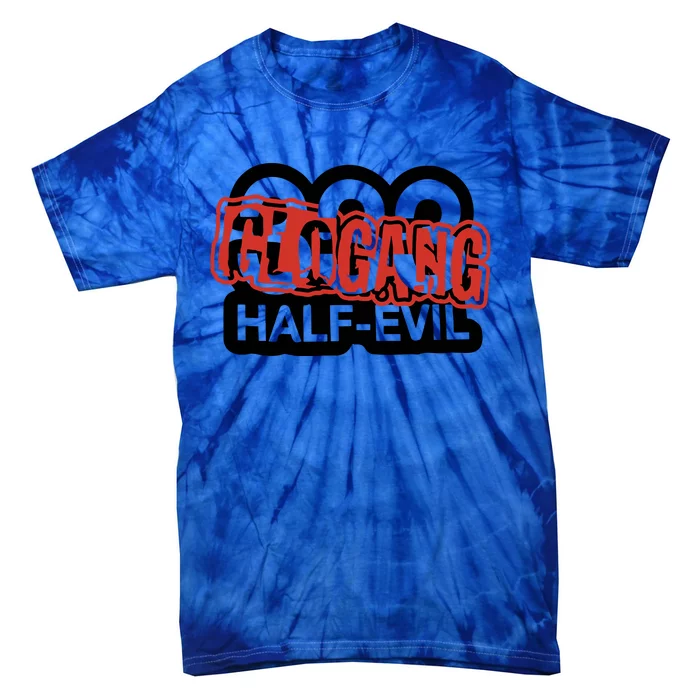 Halfevilco 333 Half Evil G.L.O G.A.N.G Tie-Dye T-Shirt