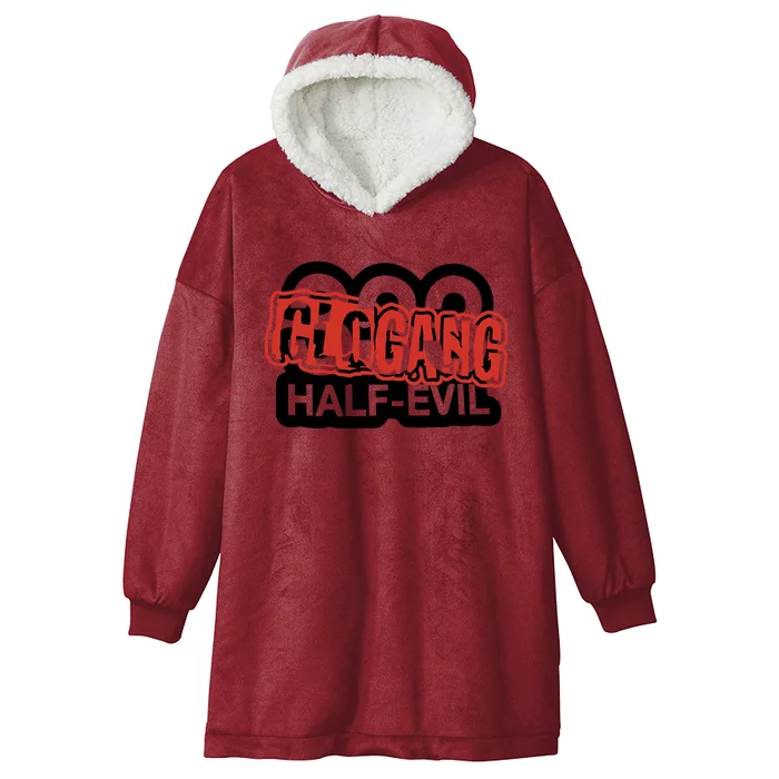 Halfevilco 333 Half Evil G.L.O G.A.N.G Hooded Wearable Blanket