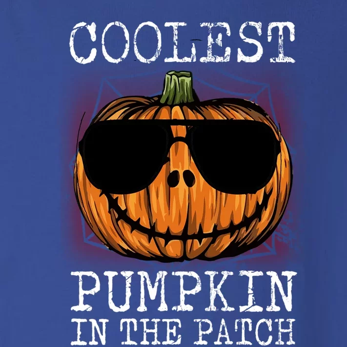 Holiday 365 Halloween Coolest Pumpkin In The Patch Gift Toddler Long Sleeve Shirt