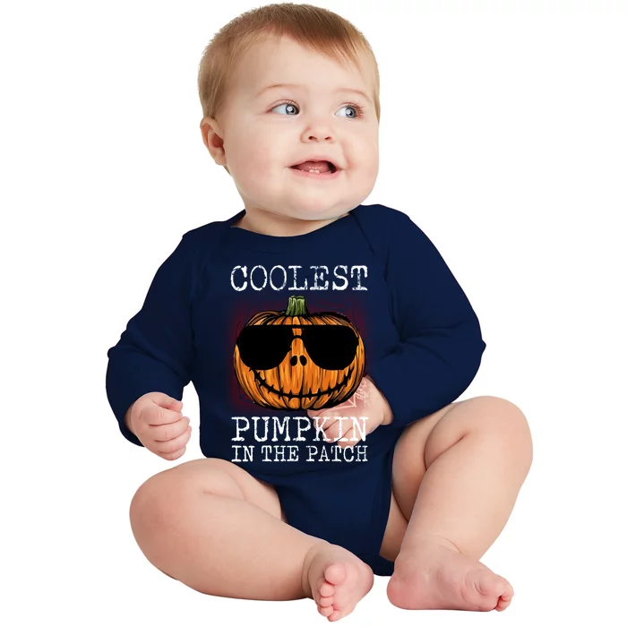 Holiday 365 Halloween Coolest Pumpkin In The Patch Gift Baby Long Sleeve Bodysuit