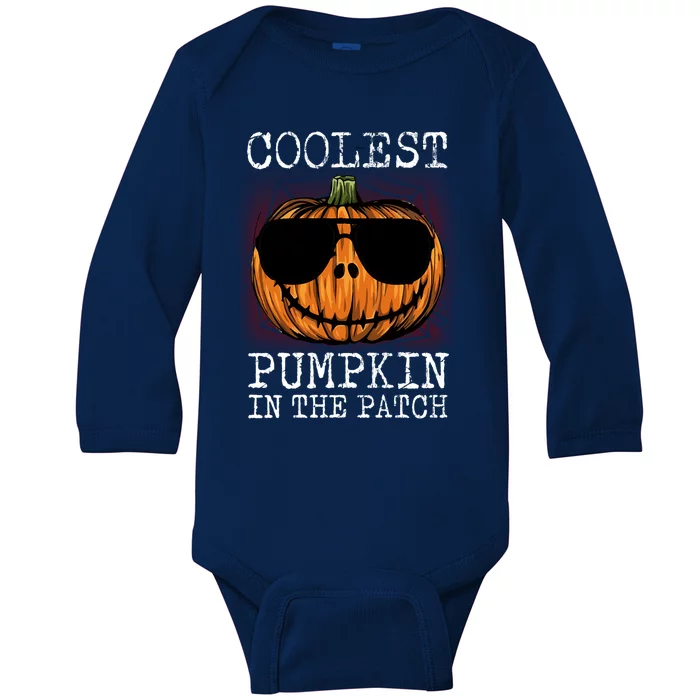 Holiday 365 Halloween Coolest Pumpkin In The Patch Gift Baby Long Sleeve Bodysuit